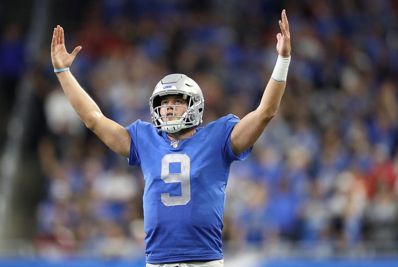 Matthew Stafford and the Lions will play in the first game on Thanksgiving day.