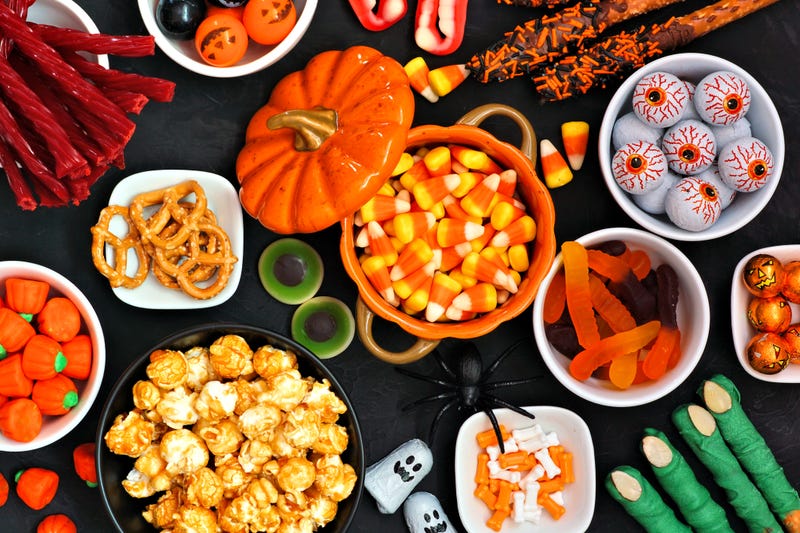 Halloween candy.