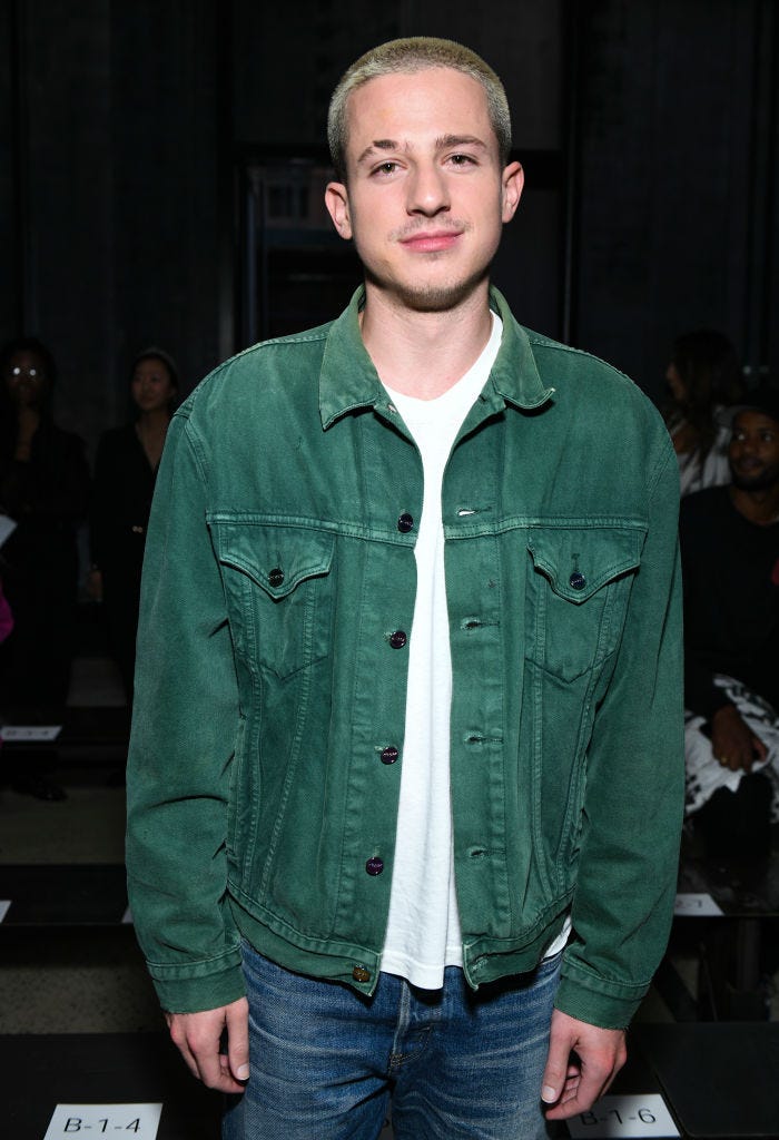Charlie Puth attends R13 front row during New York Fashion Week: The Shows on September 7, 2019 in New York City.