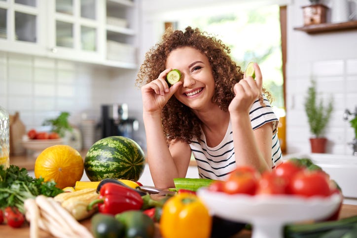 vegan lady