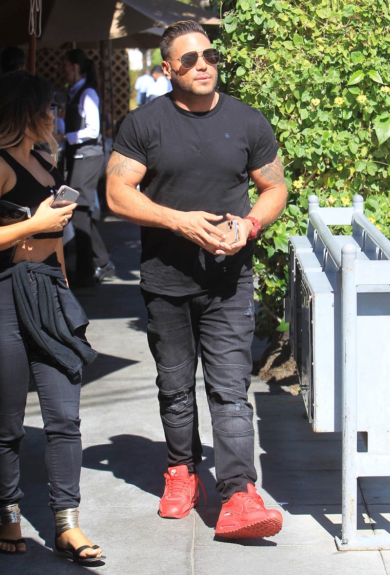 Ronnie Ortiz-Magro is seen on October 3, 2019 in Los Angeles. 