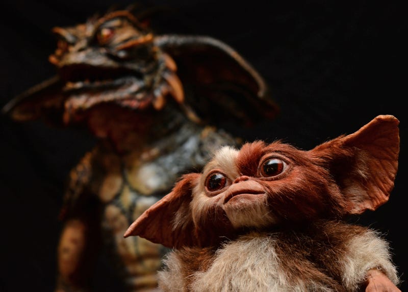 Auction items from film 'Gremlins 2' at the Rare Film and TV Memorabilia auction at BFI IMAX on September 18, 2019 in London, England.