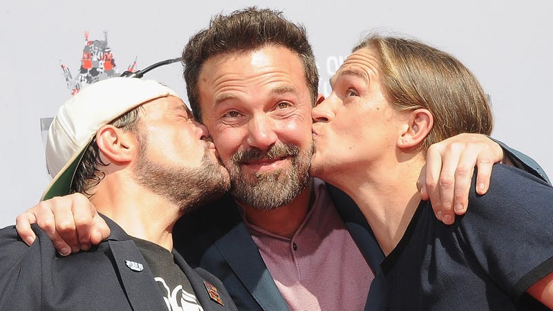 Kevin Smith, Ben Affleck, and Jason Mewes