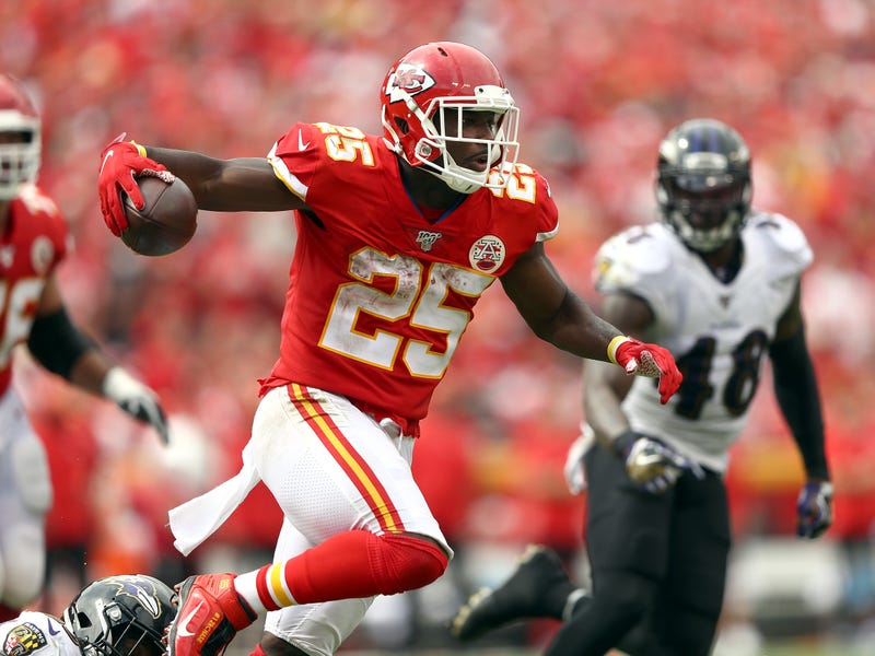 LeSean McCoy picks up a head of steam against the Ravens