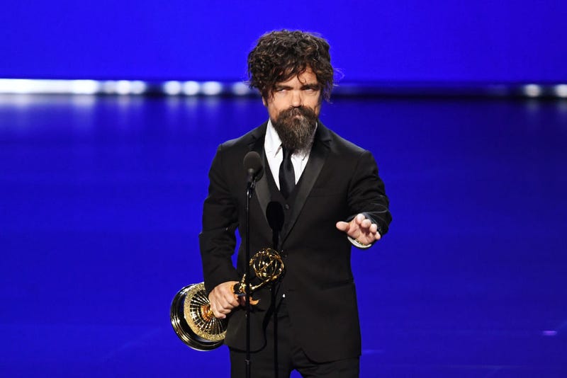Peter Dinklage accepts the Outstanding Supporting Actor in a Drama Series award for 'Game of Thrones' onstage during the 71st Emmy Awards at Microsoft Theater on September 22, 2019 in Los Angeles, California.