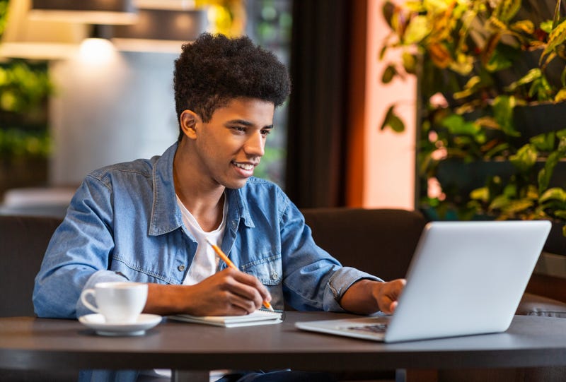 A summer online student.