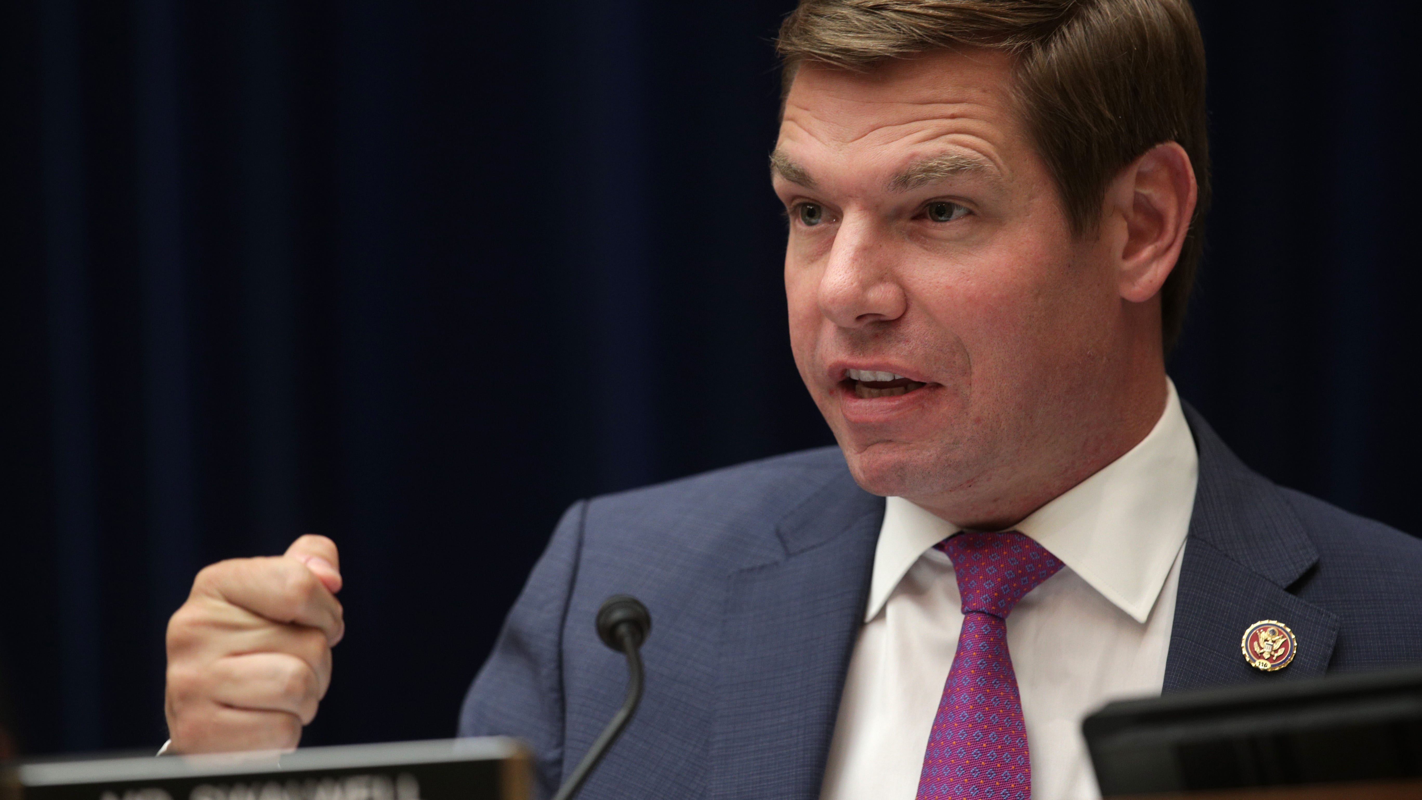 'You don't tell me what to f-king do!': East Bay Rep. Swalwell, Greene staffer argue over masks