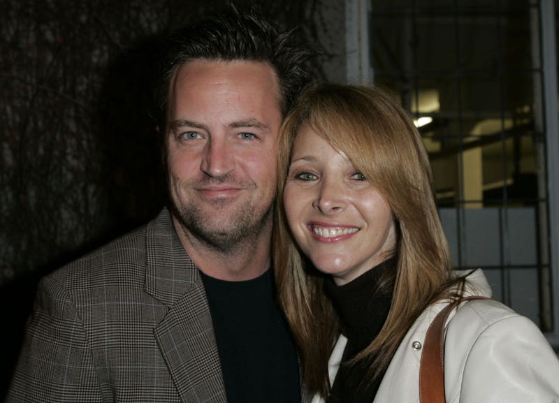 matthew perry and lisa kudrow in 2006