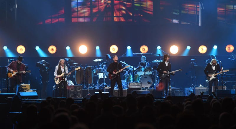 The Eagles performing in Las VEgas, Nevada.