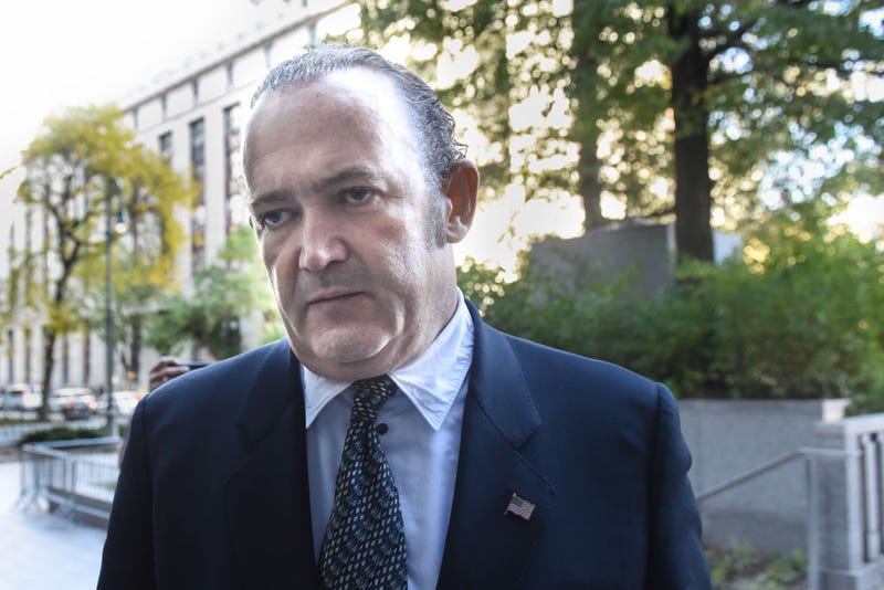 Igor Fruman arrives at federal court for an arraignment hearing on October 23, 2019 in New York City.