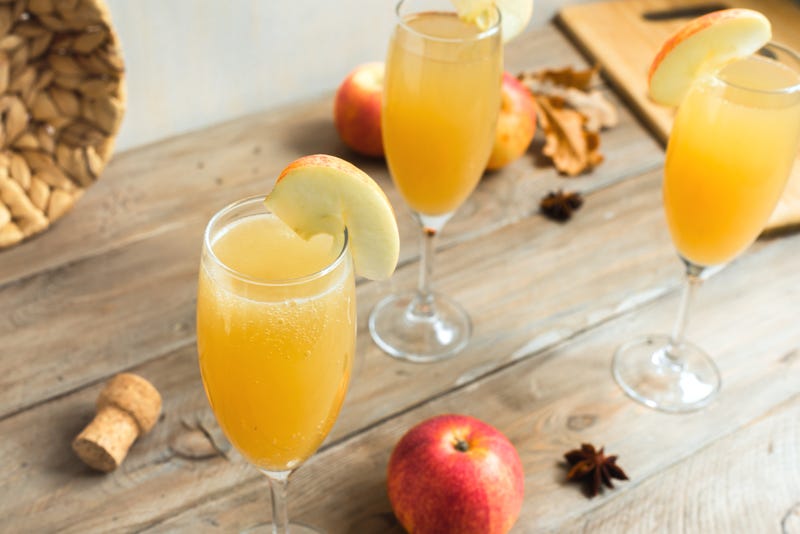 Apple Cider Mimosas