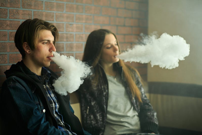 Teens vaping