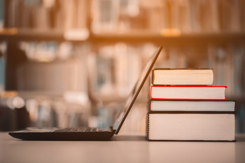 Library books