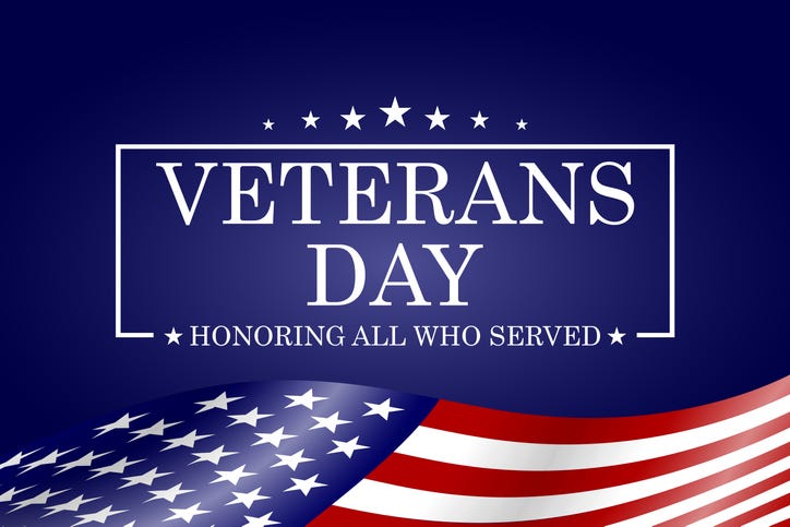 Veteran's Day observances are scheduled in North Texas today