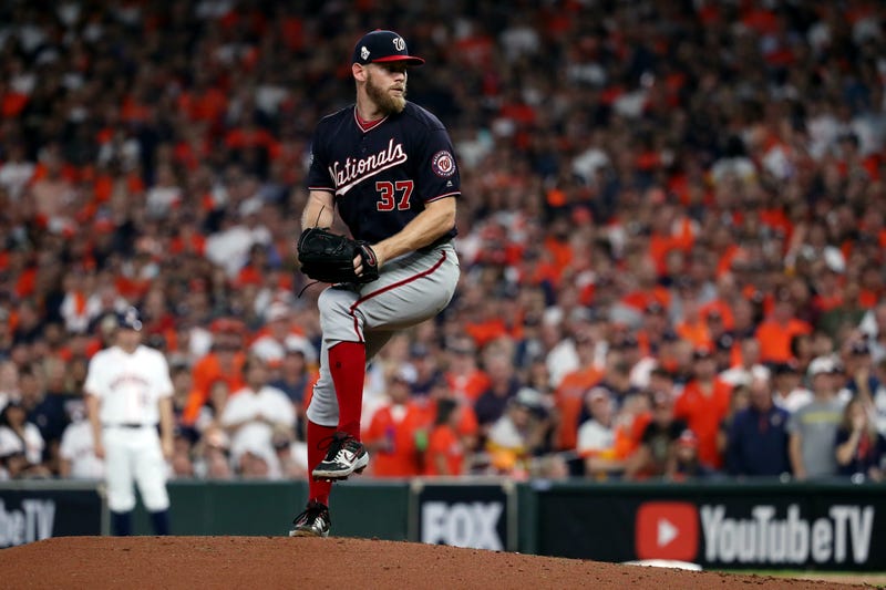 Stephen Strasburg was dominant in Game 6 of the 2019 World Series. 