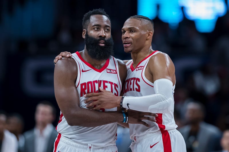 James Harden and Russell Westbrook will play against the Golden State Warriors on Christmas.