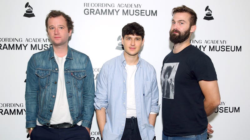 Chris Baio, Ezra Koenig, and Chris Tomson of Vampire Weekend