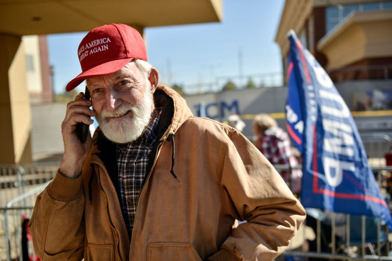 Trump Supporter Calling the Rant Line