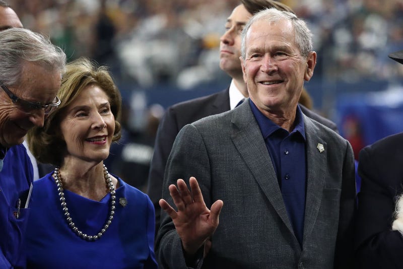 George and Laura Bush