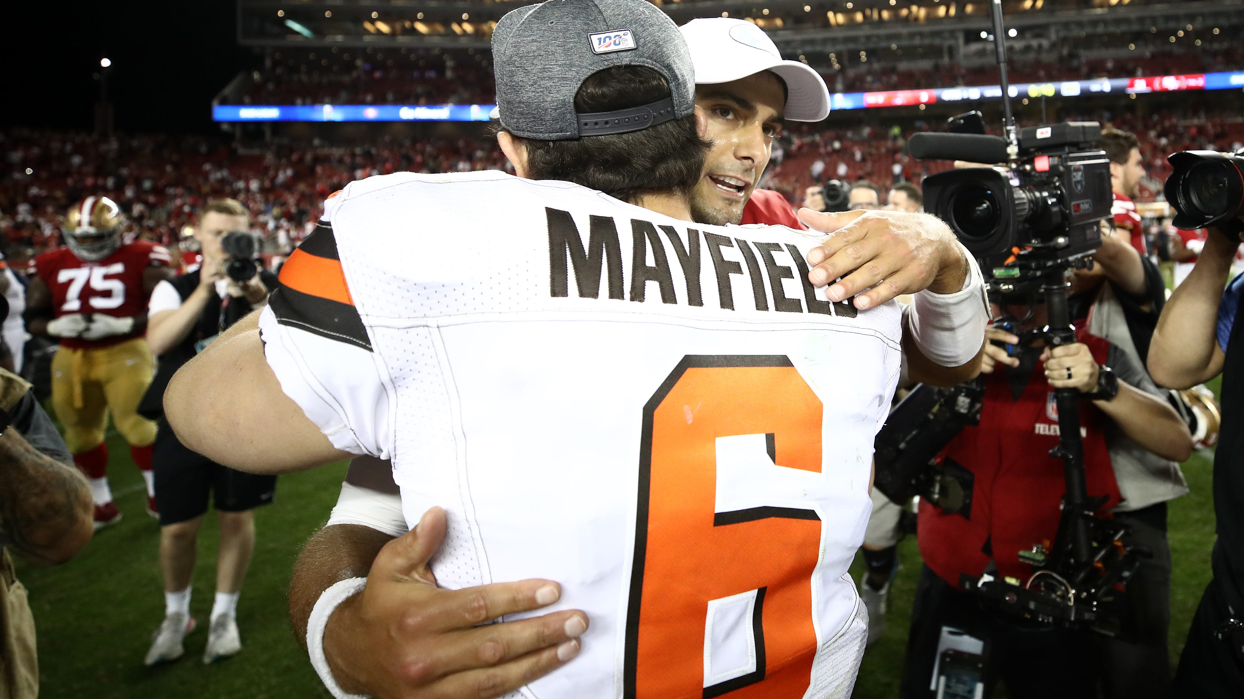 Texans will reportedly ‘explore’ trades for Garoppolo and Mayfield