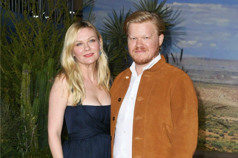 Jesse Plemons and Kristen Dunst