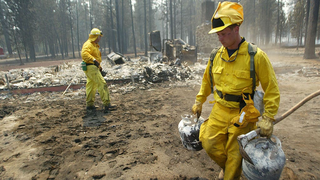 Firefighters battle exhaustion as multiple fires rage in Northern California