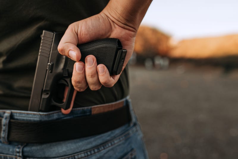 Man with a gun