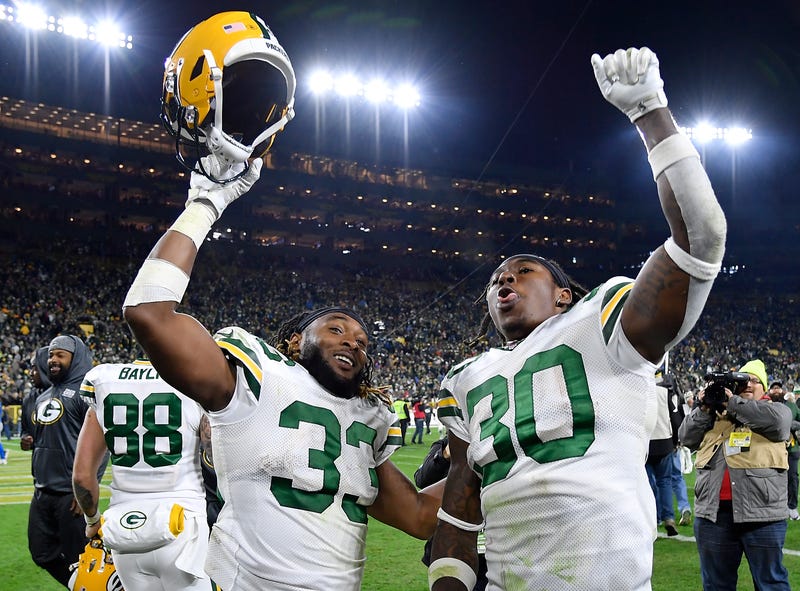 Aaron Jones and Jamaal Williams