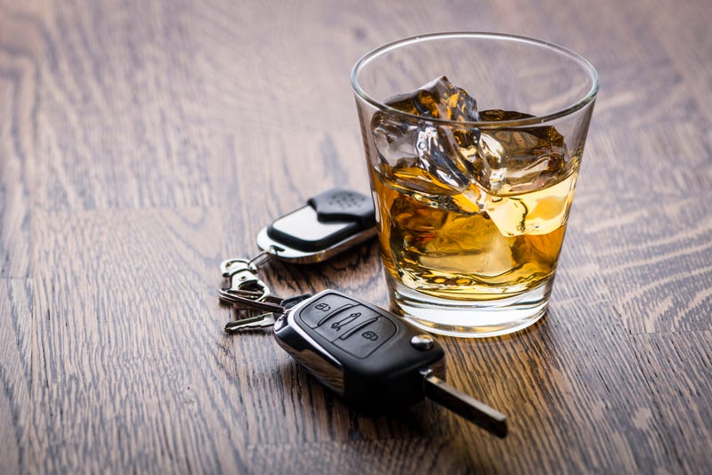 Alcohol and car keys