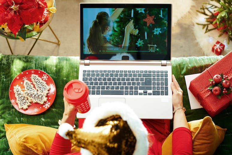 Christmas Movies, Laptop, Computer