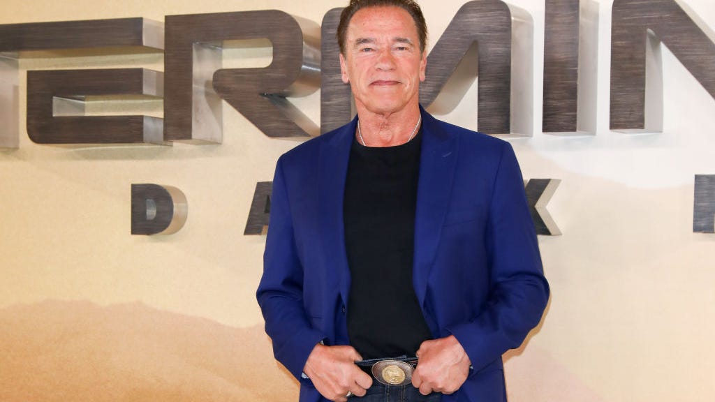Arnold Schwarzenegger couldn't stop raving about 'great son-in-law' Chris Pratt