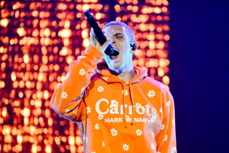 Lauv performs at The Wiltern on October 19, 2019 in Los Angeles, California.