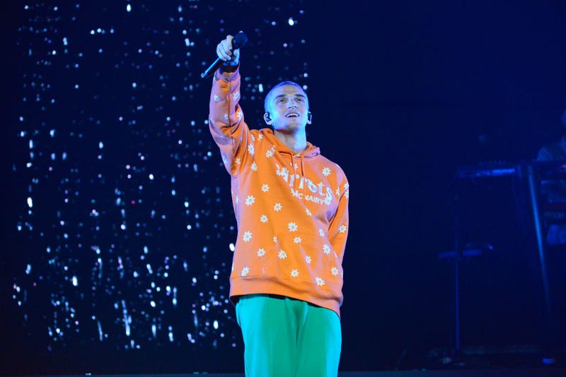 Lauv performs at The Wiltern on October 19, 2019 in Los Angeles, California.