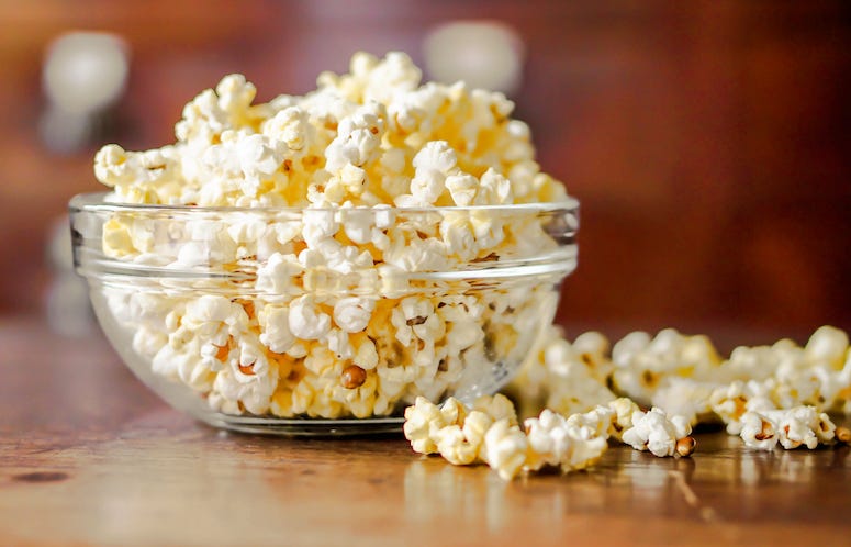 Bowl of popcorn