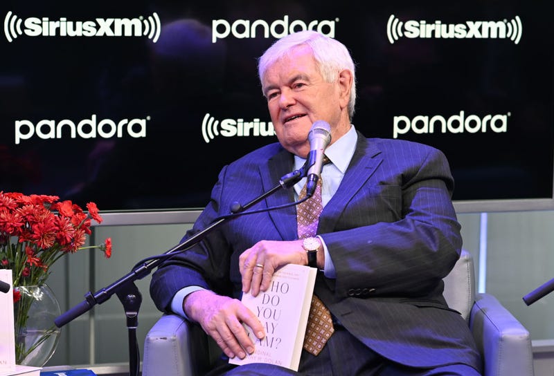 Former Speaker of the United States House of Representatives Newt Gingrich visits SiriusXM's The Catholic Channel at SiriusXM Studios on October 22, 2019 in New York City. (Photo by Slaven Vlasic/Getty Images for SiriusXM)