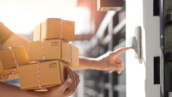 Video Shows Amazon Delivery Driver Praying Outside Home of Baby at Risk for COVID-19