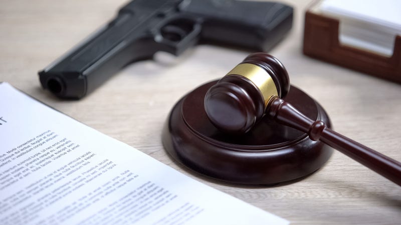 Gun and gavel