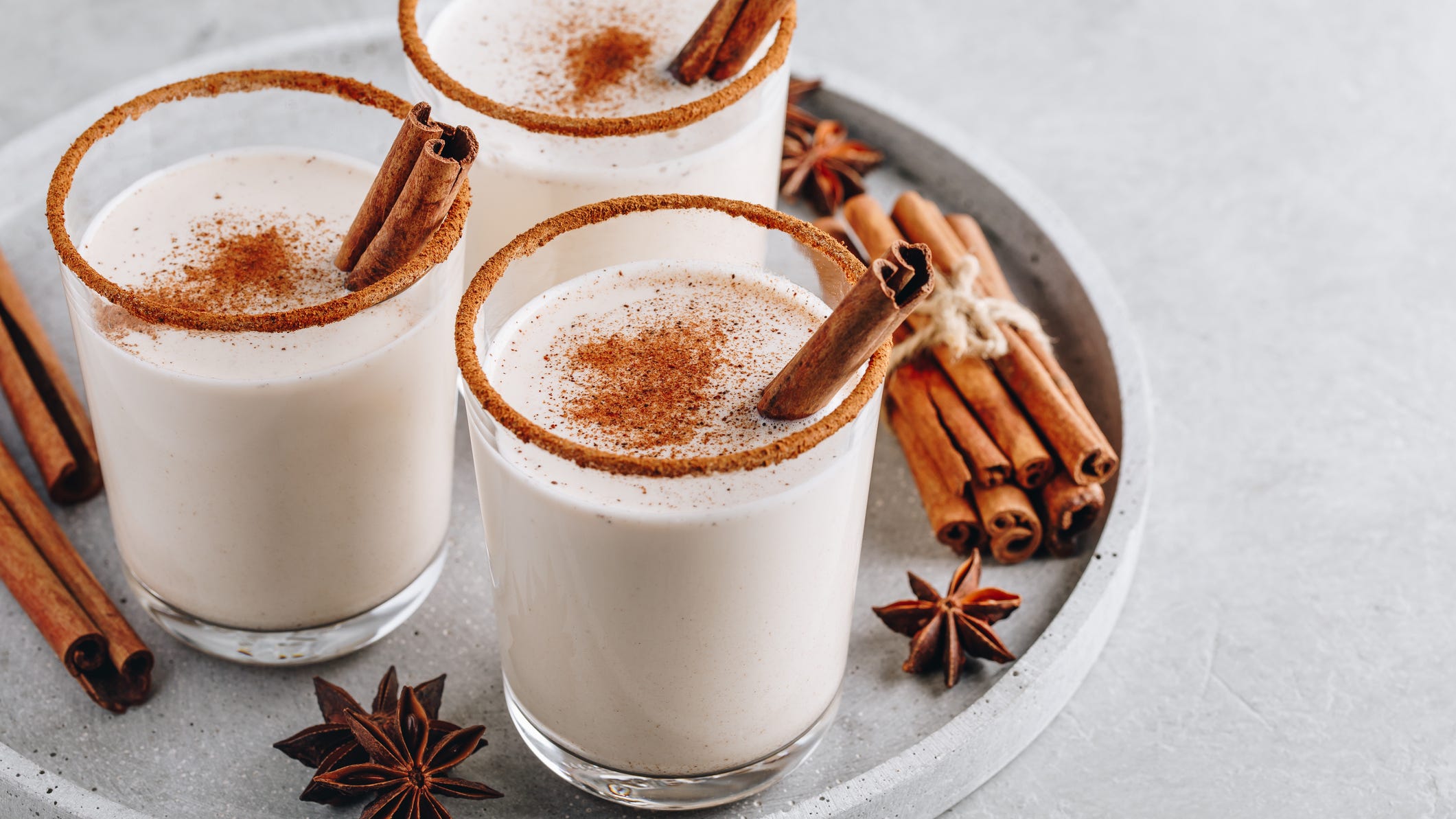 You can now buy a giant bottle of boozy eggnog at Costco