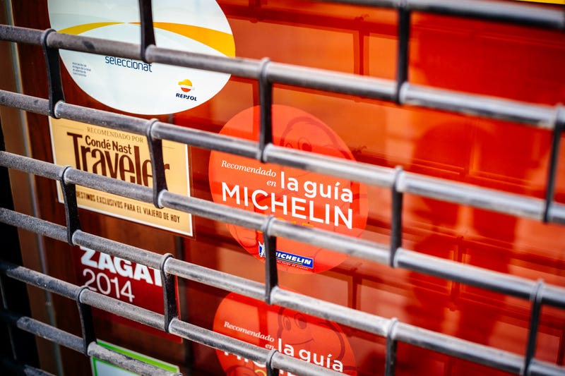 Michelin Guide stickers