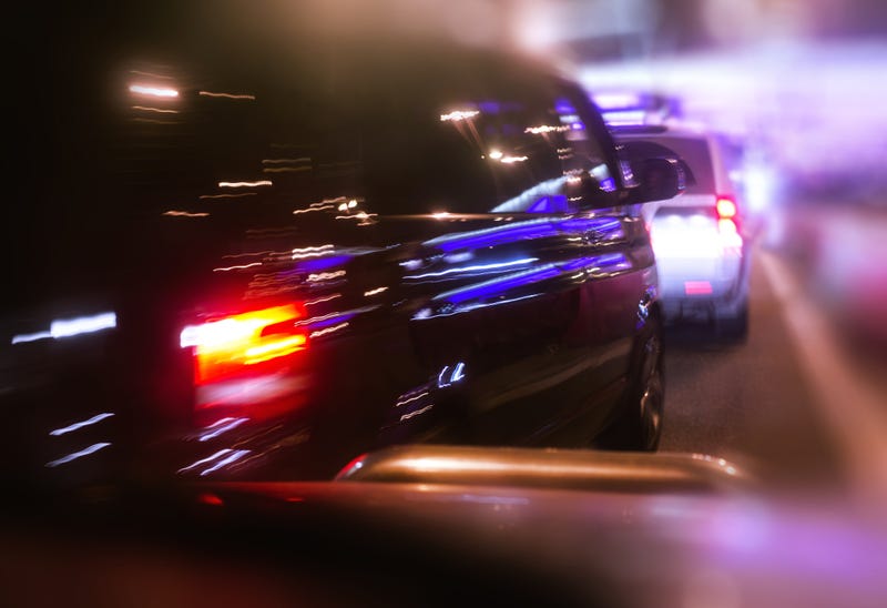 Car cutting off another vehicle
