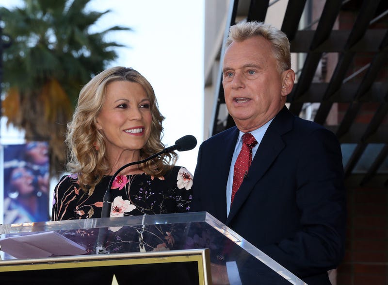 Vanna White, Pat Sajak