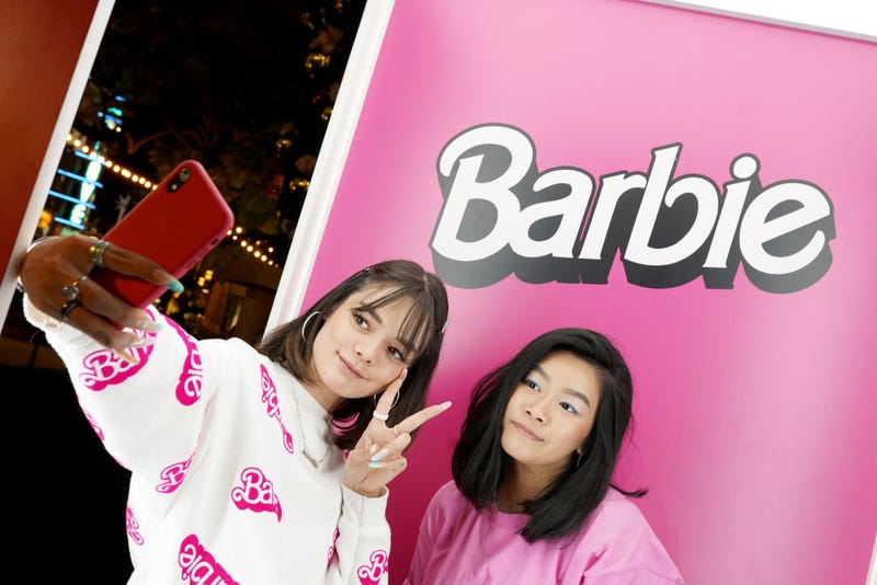 Guests attend the Barbie Truck Totally Throwback Tour Launch at The Grove on November 01, 2019 in Los Angeles, California.