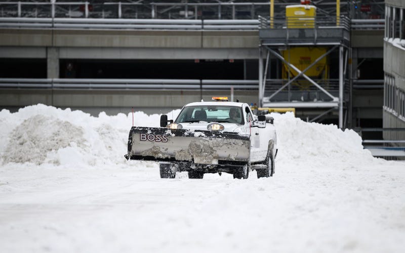 MSP Airport, Plow, Snow