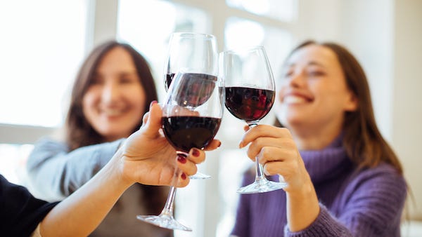 According to this study, drinking red wine can actually reduce your risk of Covid