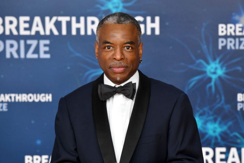 FILE - LeVar Burton attends the 2020 Breakthrough Prize at NASA Ames Research Center on Nov. 03, 2019 in Mountain View, Calif.