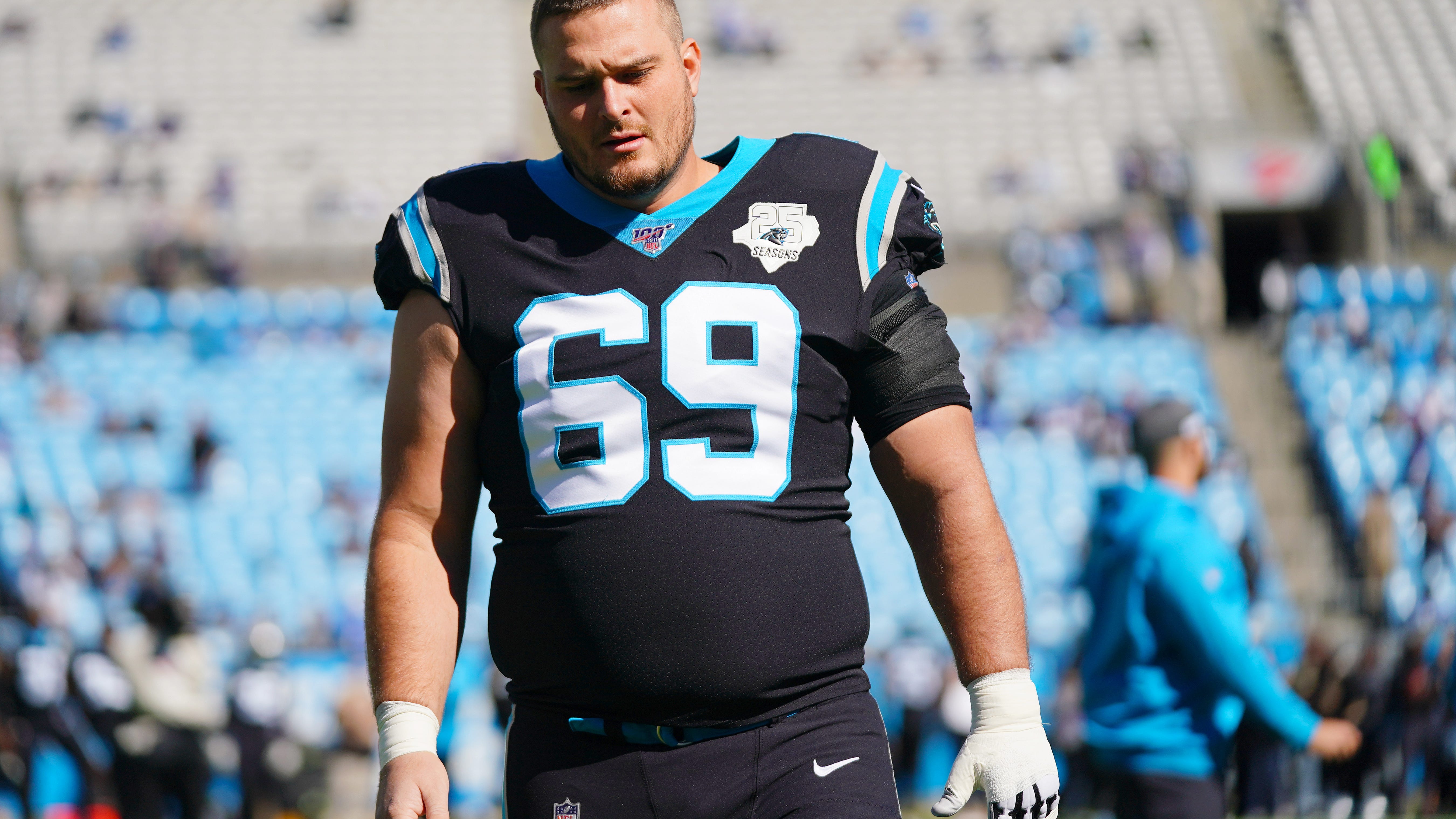Panthers place Tyler Larsen on reserve/COVID list