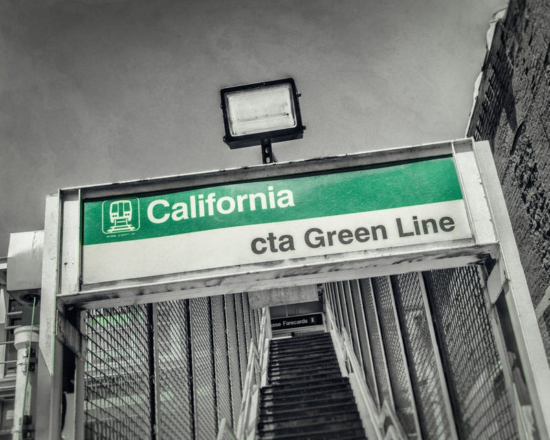 green line