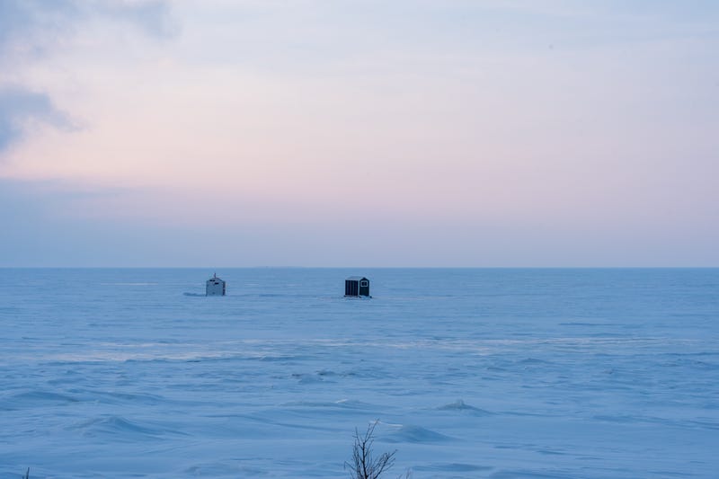 Ice shanties