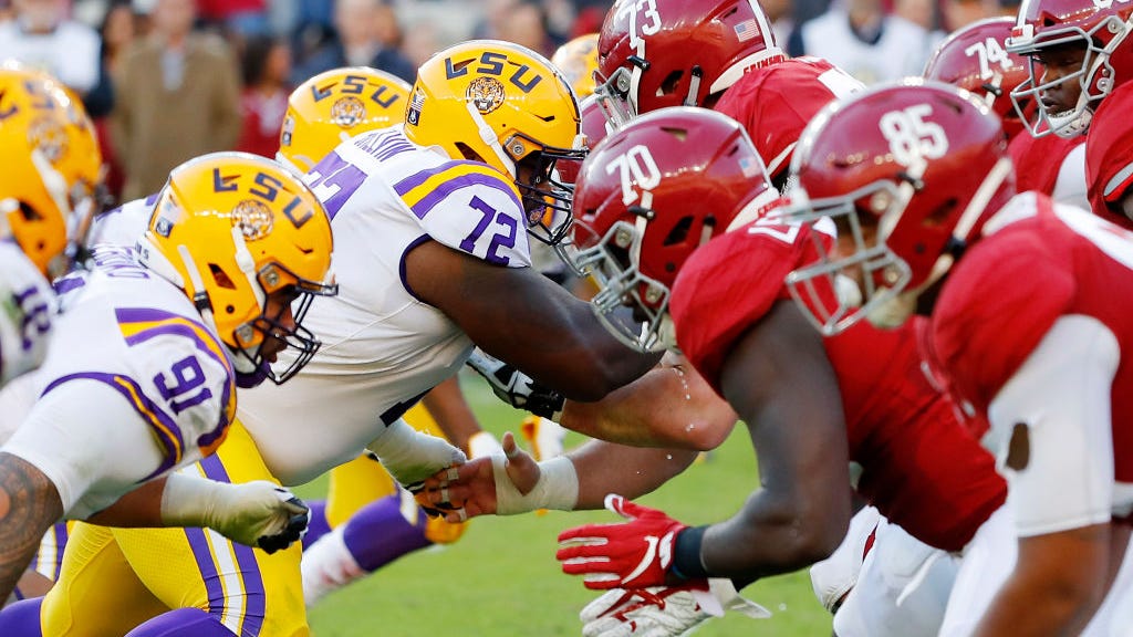 LSU 5-star freshman OT pushing for playing time