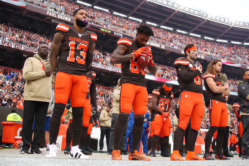 Odell Beckham, Jarvis Landry, Baker Mayfield